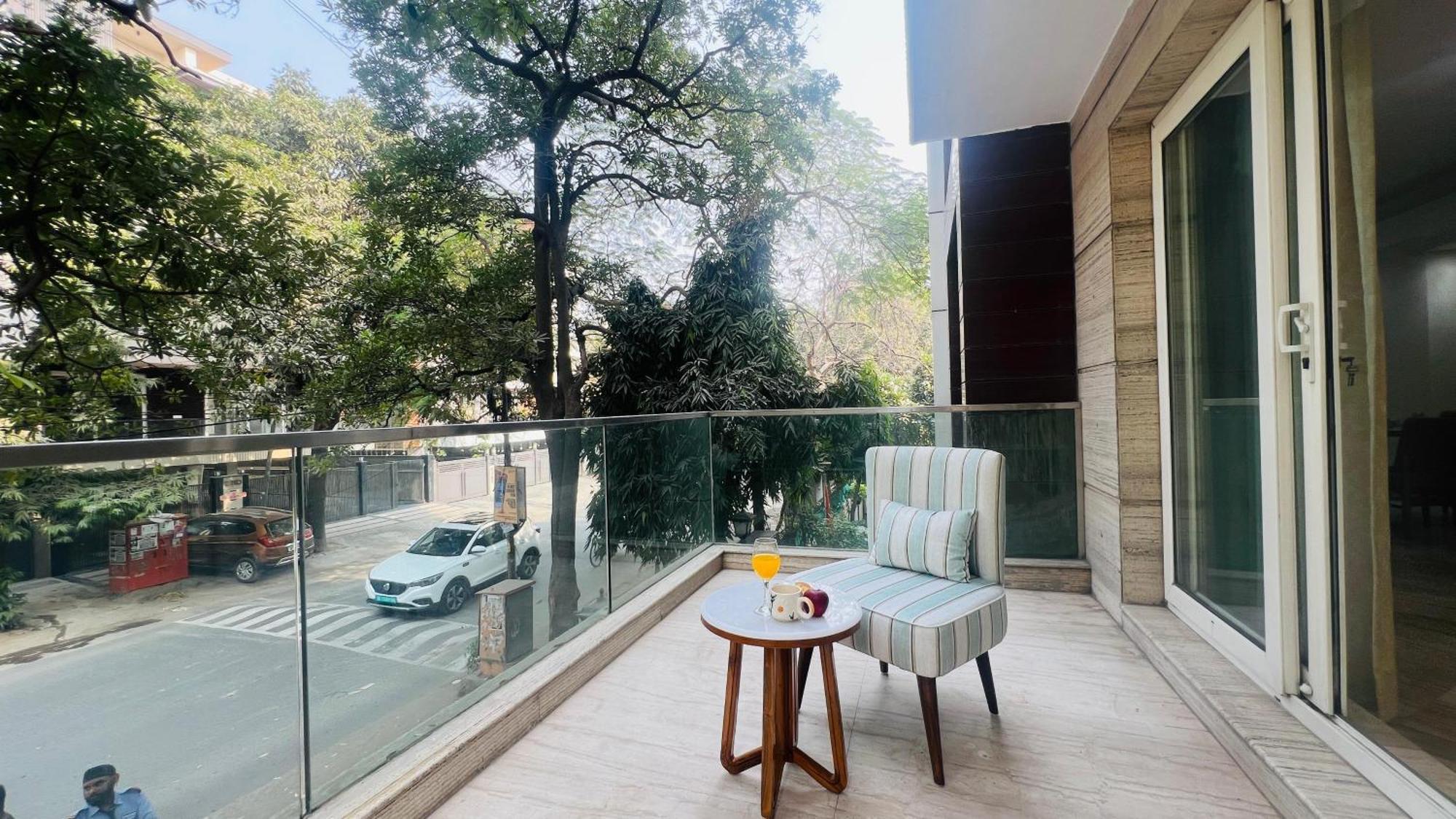 Olive Serviced Apartments - New Friends Colony New Delhi Luaran gambar